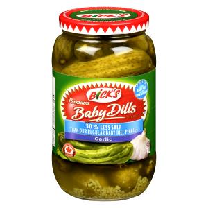 2 pickles (30 g) Baby Dill Pickles