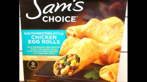 2 pieces (113 g) Southwestern-Style Chicken Egg Rolls