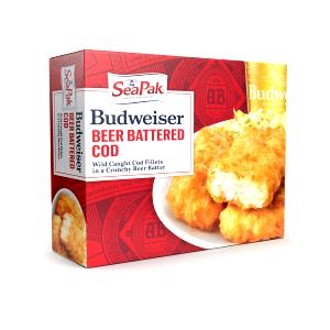 2 pieces (138 g) Budweiser Beer Battered Cod