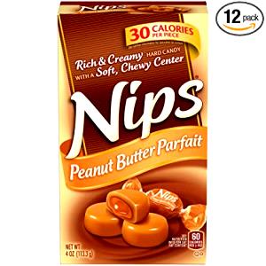 2 pieces (14 g) Nips Peanut Butter Parfait