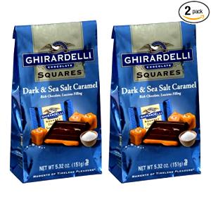 2 pieces (25 g) Dark Chocolate Sea Salt Caramel