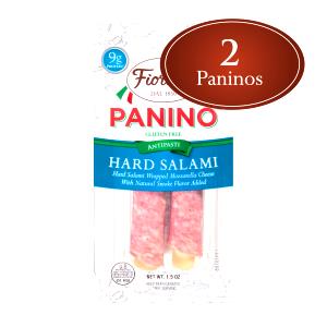 2 pieces (42.5 g) Hard Salami Panino