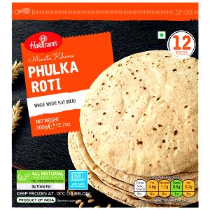 2 pieces (68 g) Fulka Roti