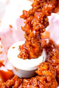 2 pieces Buffalo Style Chicken Strips