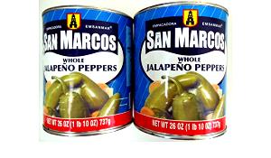 2 Pieces Jalapeno Peppers, Whole