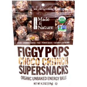 2 pops (30 g) Figgy Pops Choco Crunch Supersnacks