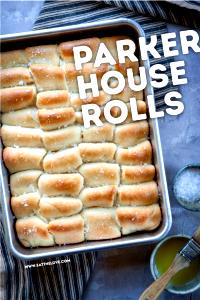 2 Rolls Mini Pan Parker House Style Rolls