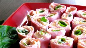 2 rollups Ham & Cheese Rollups