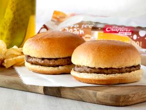 2 sandwiches (4 oz) Cheeseburger Sliders