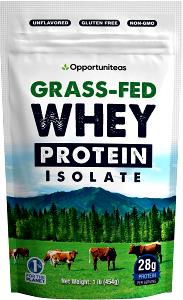 2 scoops (30 g) Grass-Fed Whey Protein Isolate