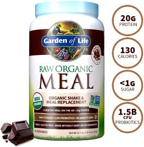 2 scoops (87 g) Raw Meal Chocolate