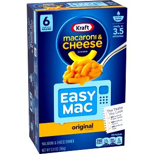 2 servings (142 g) Macaroni and Cheese (No Breadstick)