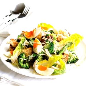 2 servings (203 g) Chicken Caesar Salad