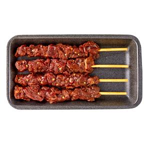 2 skewers cooked (85 g) Fire Dragon Beef Skewer