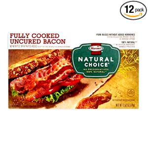 2 slices (12 g) Fully Cooked Bacon