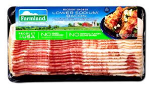 2 slices (15 g) Low Sodium Bacon