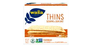 2 slices (17 g) Thins Sesame & Sea Salt