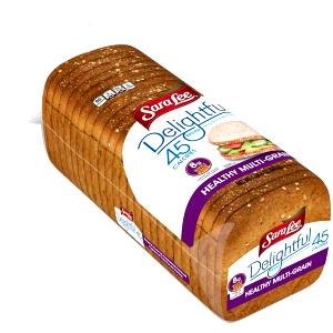 2 slices (45 g) 100% Multi-Grain Bakery Bread