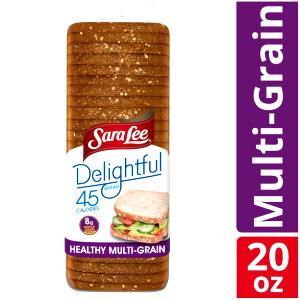 2 slices (45 g) 45 Calories & Delightful 100% Multi-Grain Bread