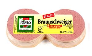 2 slices (45 g) Sliced Braunschweiger