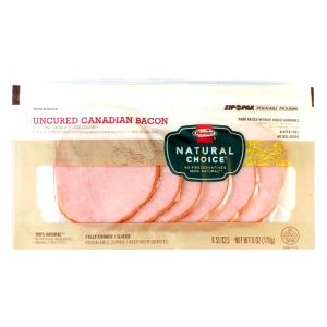 2 slices (56 g) Natural Choice Canadian Bacon