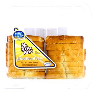 2 slices (56 g) No Sugar Added Sliced Pound Cake