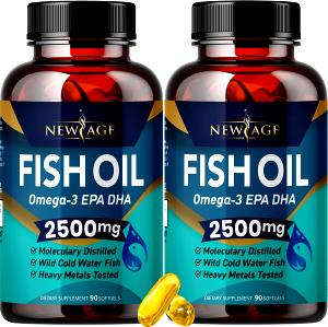 2 softgels (2 g) Ultra Strength Omega-3 Fish Oil