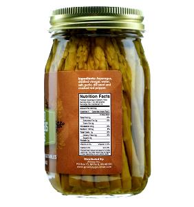 2 spears (30 g) Pickled Asparagus