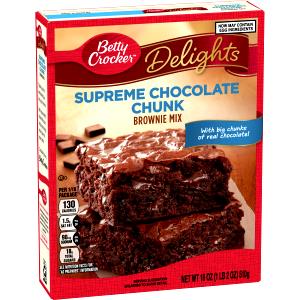 2" square brownie (30 g) Chocolate Supreme Brownie Mix