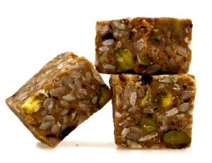 2 squares (28 g) Honey Pistachio Energy Squares