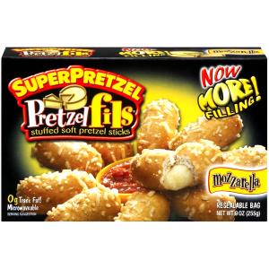 2 sticks (52 g) Mozzarella Pretzelfils