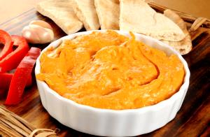 2 tablespoons (1 serving) Reduced Fat Roasted Red Pepper Hummus