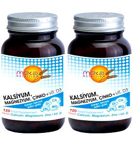 2 Tablets Calcium-Magnesium-Zinc