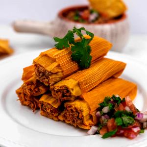 2 tamales (85 g) Gourmet Pork Tamales