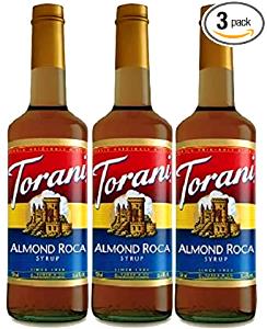 2 tbsp (1 oz) Almond Roca Syrup