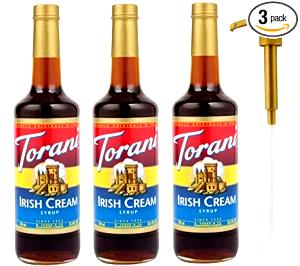 2 tbsp (1 oz) Irish Cream Syrup