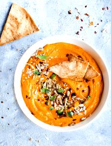 2 tbsp (1 oz) Spicy Roasted Red Pepper Hummus