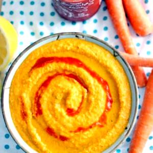 2 tbsp (28 g) Sriracha Ginger Carrot Hummus