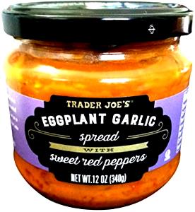 2 tbsp (30 g) Eggplant Garlic Spread with Sweet Red Peppers