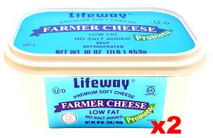 2 tbsp (30 g) Farmer Cheese (No Salt Added)