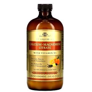 2 tbsp (30 ml) Calcium Magnesium Citrate