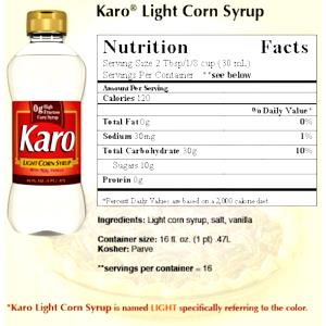 2 tbsp (30 ml) Light Corn Syrup