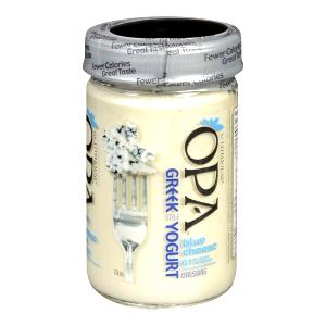 2 tbsp (30 ml) Opa Greek Yogurt Blue Cheese Dressing