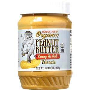 2 tbsp (32 g) Organic Peanut Butter Creamy No Salt Valencia