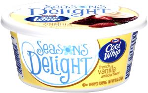 2 tbsp (9 g) Cool Whip Season