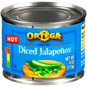 2 tbsp Fire Roasted Hot Diced Jalapenos