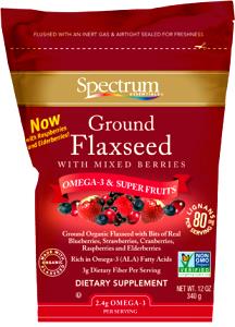 2 Tbsp Flaxseed, Ground With Mixed Berries