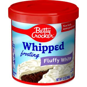 2 Tbsp Frosting, Whipped, Fluffy White