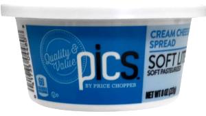 2 tbsp Lite Soft Cream Cheese