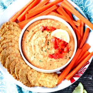 2 Tbsp Marzetti® Roasted Red Pepper Hummus Veggie Dip & Spread